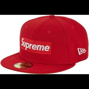 Supreme No Comp x New Era Red size 7 1/4 fitted F/W21 collection